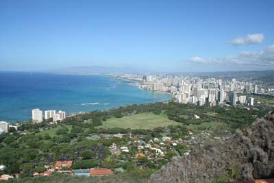 View from the Top of Diamond Head