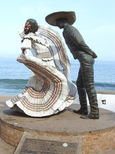 Malecon sculpture.